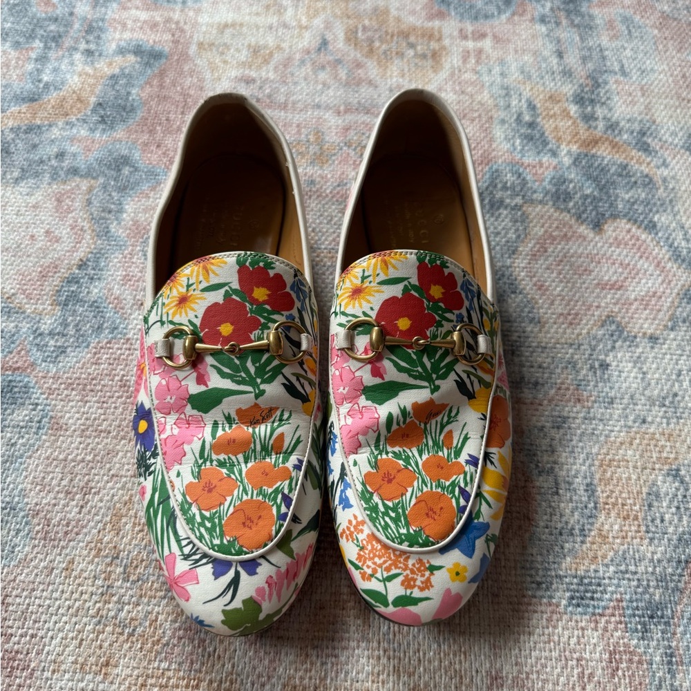 Gucci Ken Scott Jordaan Leather Loafer in size 39